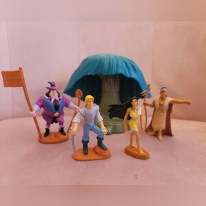 Vintage Disney Pocahontas Playset